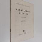 Heikki Klemetti : Sekaäänisiä lauluja 103. vihko - pikkukuva 1