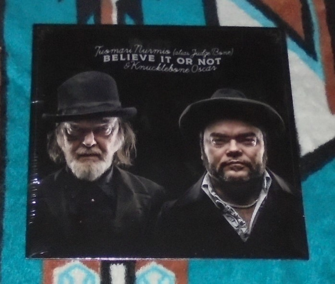 TUOMARI NURMIO & KNUCKLEBONE OSCAR  Believe It Or Not ~ LP
