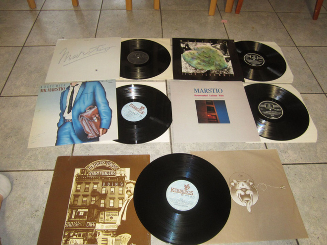 harri marstio 5 lp levyä kerralla + marstio omisteet