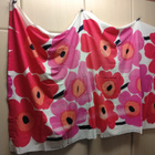 Vintage Marimekko unikko verhot 3kpl - pikkukuva 3