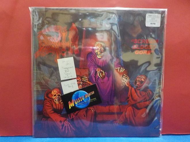 DEATH - SCREAM BLOODY GORE M-/M- U.S 2016 MAY LP