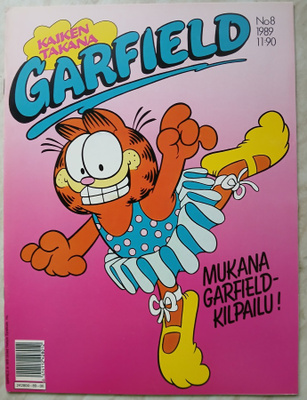 Garfield lehti 8 / 1989 , lukematon