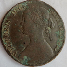 Iso-Britannia 1 penni 1860 Victoria - pikkukuva 1