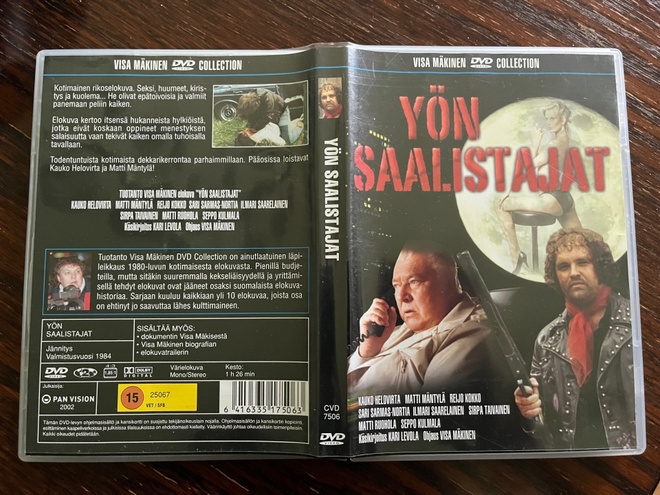 Yön Saalistajat DVD