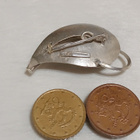 1967, Vintage, kotimainen desing, Hopea, solki, Rintakoru, - pikkukuva 2