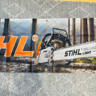 Stihl moottorisaha banneri - lippu - pikkukuva 3