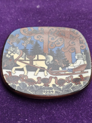 Arabia Factory Visit 1984 – Made in Finland, harvinainen sei