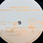 Frank Foster´s Living Color : Twelve Shades Of Black. - pikkukuva 3