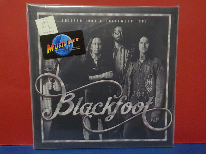 BLACKFOOT - CHICAGO 1980 & HOLLYWOOD 1983 M-/M EU 2017 2LP