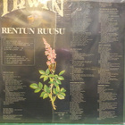 IRWIN - RENTUN RUUSU - 1ST. PAINOS FIN 88 UUSI LP - pikkukuva 2
