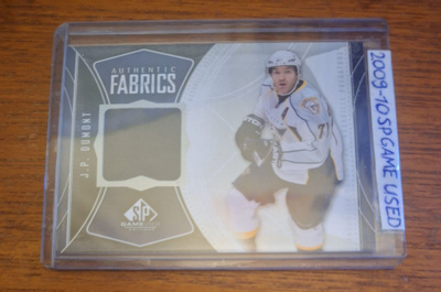 2009-10 SP Game Used -Authentic Fabrics