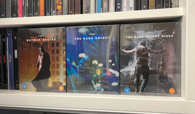 The Dark Knight trilogy 4k steelbook