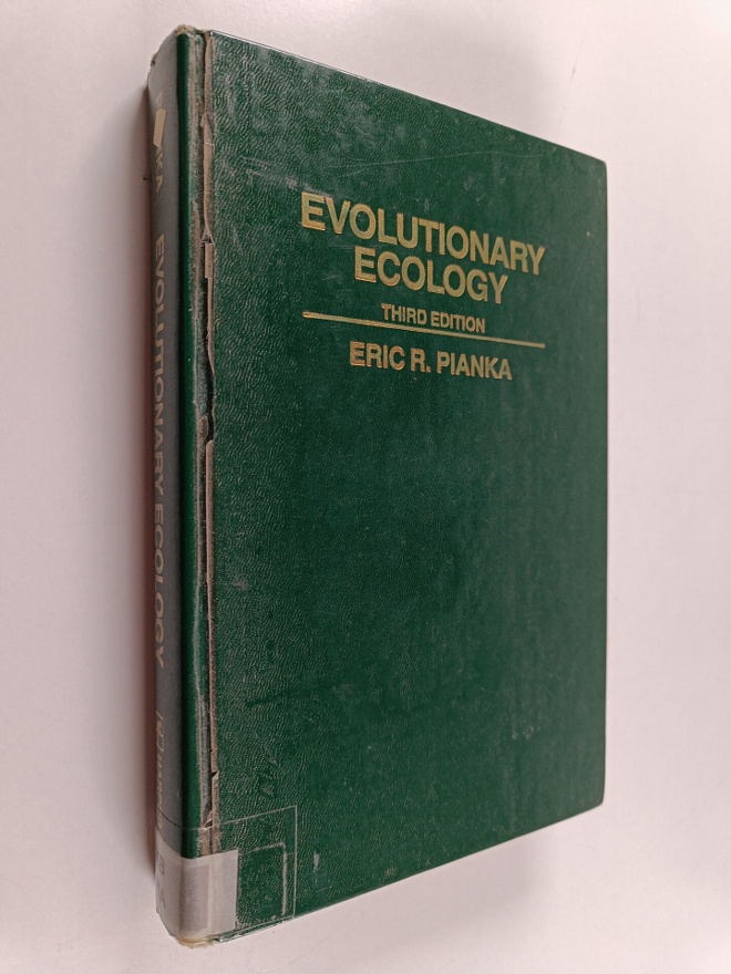 Eric R. Pianka : Evolutionary ecology