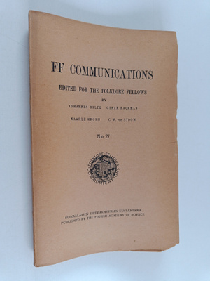 Antti Aarne : FF Communications n:o 27