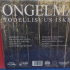ONGELMA - TODELLISUUS ISKEE FIN 2020 UUSI LP - pikkukuva 2