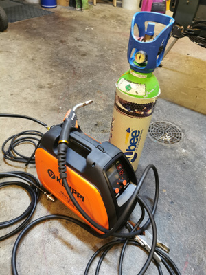 MinarcMig Evo 200 ja 11l Ar+CO2 omistuspullo