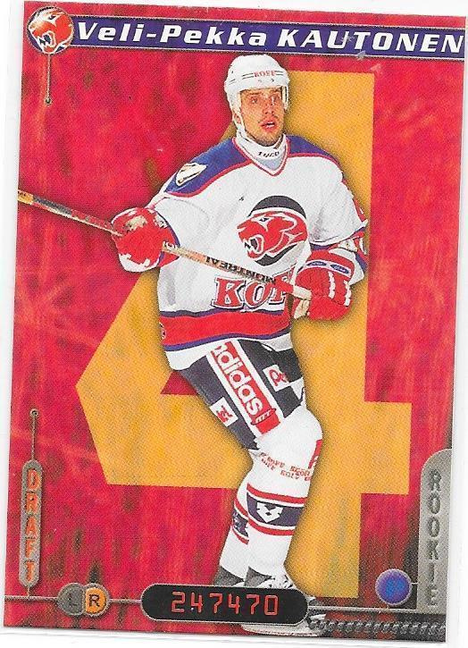 2000-01 CardSet #257 Veli-Pekka Kautonen HIFK