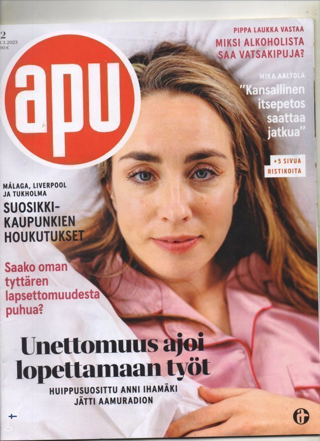 Apu n:o 12 2023 Anni. Gitta. Marja. Sotkamo, Heidi.