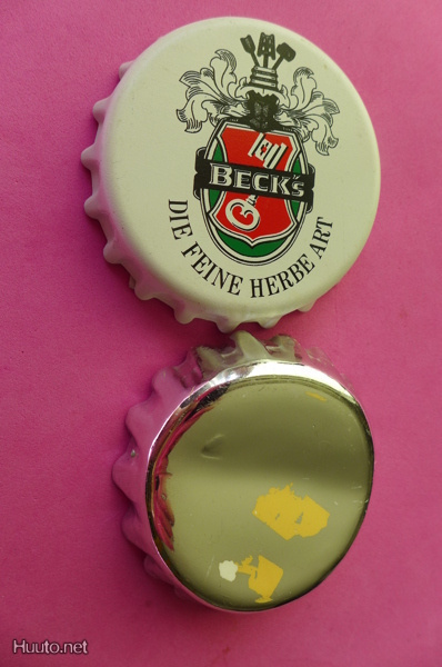Avaaja OLUT ja kruunukorkin avaajia 2kpl Olutmerkki Becks