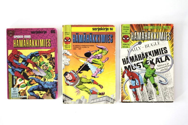 SARJAKIRJA 86, 98, 103 (HÄMÄHÄKKIMIES)