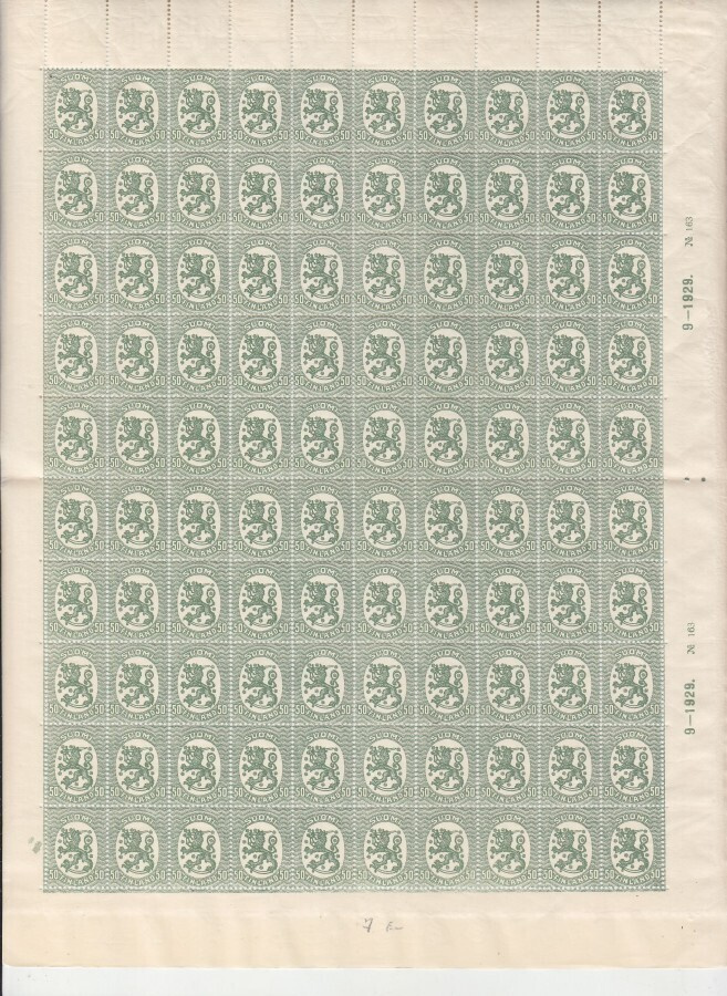 M17 arkki 50p 9-1929 No 163 oikea