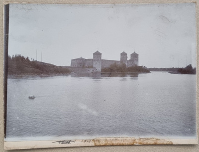 Savonlinna Olavinlinna Postikortti originaali