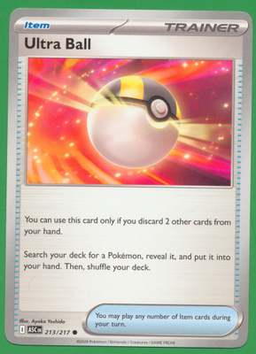 Pokémon Ultra Ball (ASC 213)