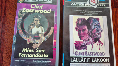 Clint Eastwood: Mies San Fernandosta & Lällärit lakoon VHS
