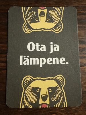 KARHU OLUT KISALIPPU 2003