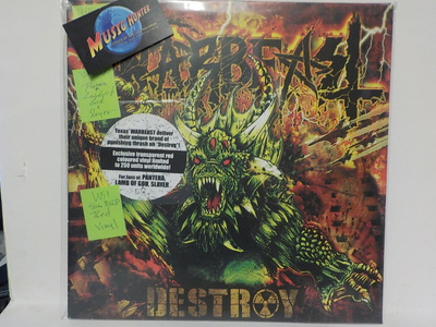 WARBEAST - DESTROY - UUSI M/M- LP