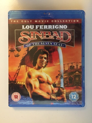 Sinbad Of The Seven Seas (Blu-Ray) Lou Ferrigno (UUSI)