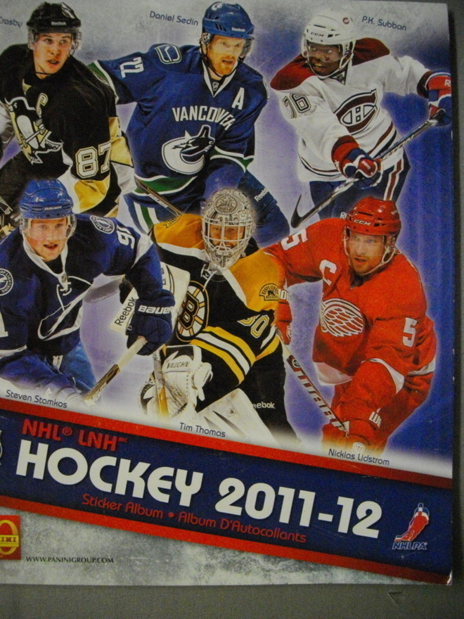NHL Hockey 2011-12 - Stricker Album (19.3)