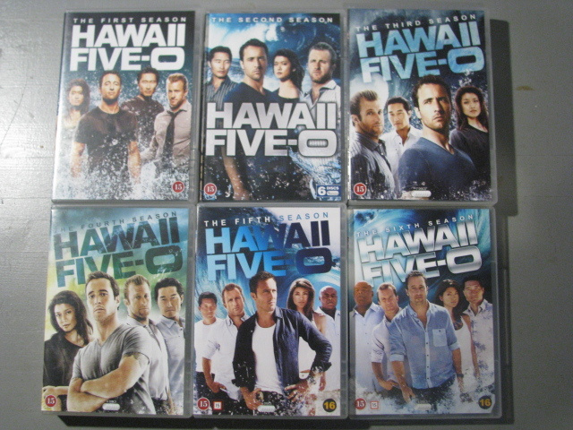 HAWAII FIVE-O ( Kaudet 1 - 6 , uusi sarja )