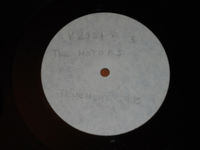 The MOTORS - Tenement Steps - LP 1980 Fin KOELEVY VG++