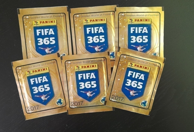 FIFA365 2016-2017 - keräilytarrat : 6 pakettia