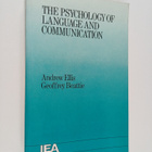 Geoffrey Beattie ym. : The Psychology of Language and Com... - pikkukuva 1