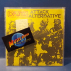THE EXPLOITED - ATTACK / ALTERNATIVE EX+/M- FIN -82 7" - pikkukuva 1