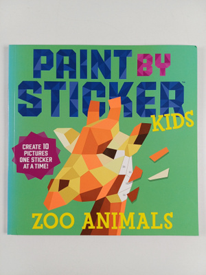 Workman Publishing : Paint by Sticker Kids: Zoo Animals -...