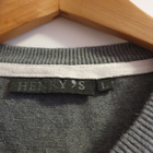 Miesten salmiakkiruutuinen neule Henry's (L) - pikkukuva 3