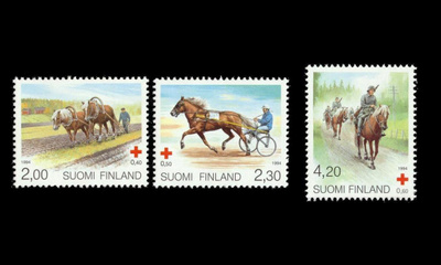 1240-2 ** Punainen Risti hevosia (1994)