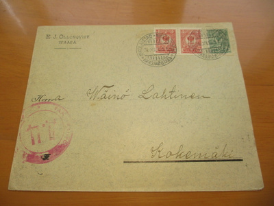 1915 Vaasa E J Ollonqvist sens liikekuori