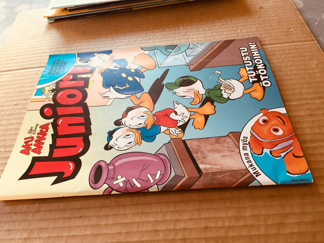 AKU ANKKA JUNIORI 6/2019 +puuhaliite HYVÄ