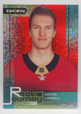 2021-22 Synergy Rookie journey Draft Red Anton Lundell /499
