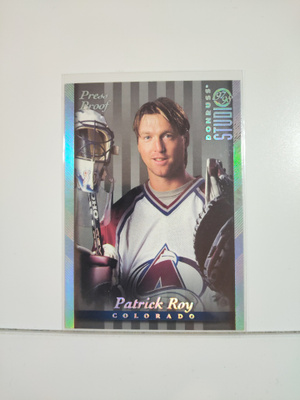 1997-98 Studio - Press Proof Silver #7 Patrick Roy PR1000