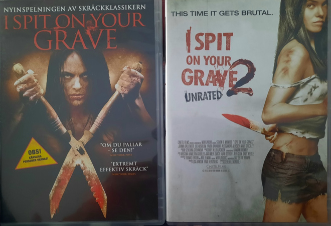 I SPIT ON YOUR GRAVE 1 - 2 (jatko-osa) DVD