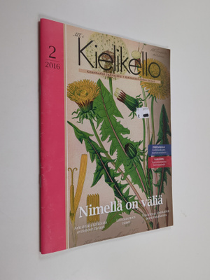 Kotimaisten kielten tutkimuskeskus : Kielikello - kielenh...