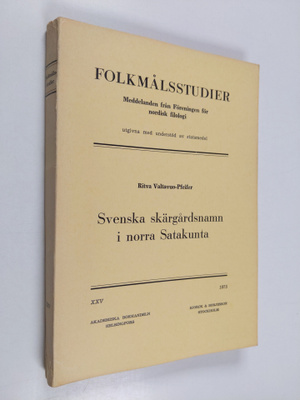 Folkmålsstudier : meddelanden från Förening för nordisk f...