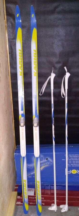 SUKSET  170 CM + SAUVAT+suksipussi
