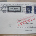 Ilmaposti kirje Saksaan vuodelta 1930  tuloleimoin - pikkukuva 1