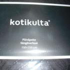 KOTIKULTA, PÄIVÄPEITTO 150x250cm, UUSI - pikkukuva 1